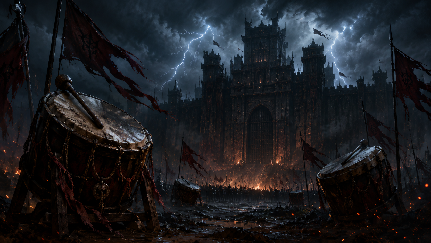 Blackgate Drums mood artwork