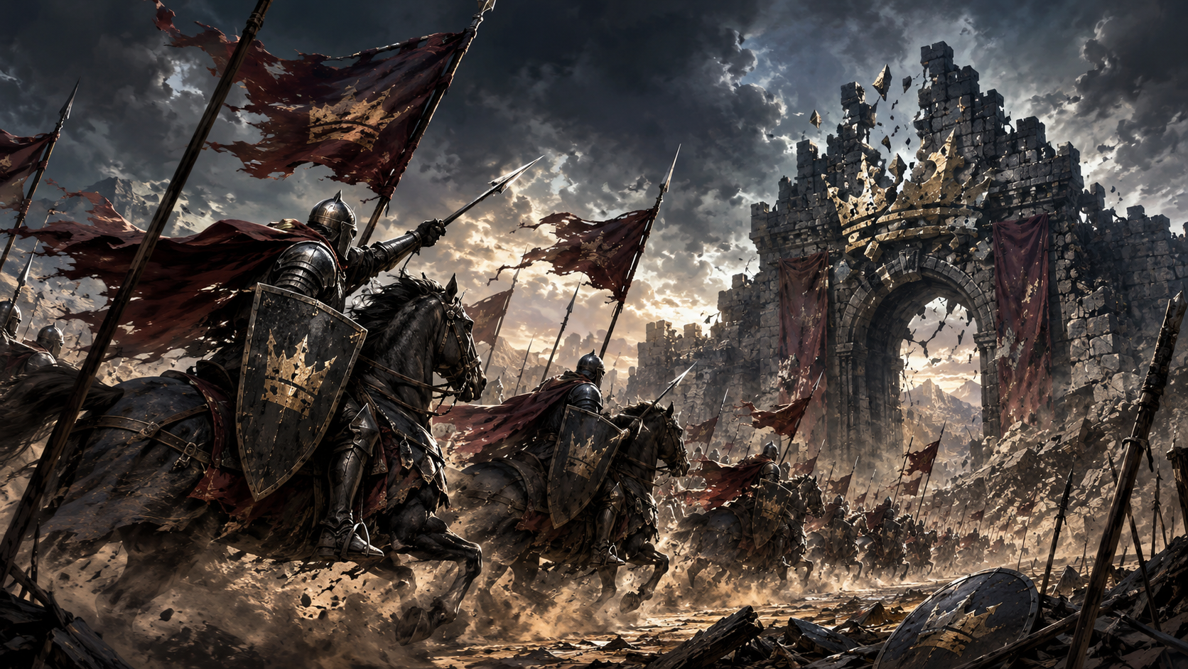 Crownbreaker Charge mood artwork