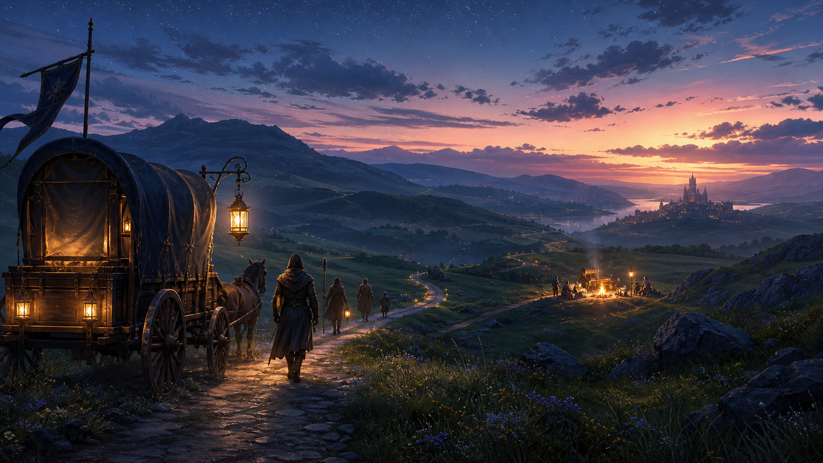 Lanterns for the Long Watch mood artwork