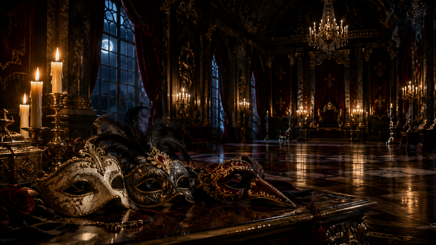 Masquerade After Midnight mood artwork