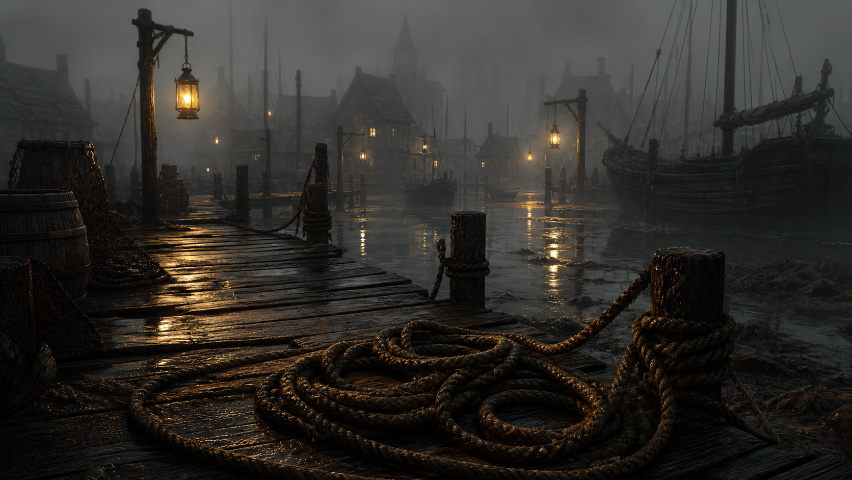 Ropes in the Fog mood artwork