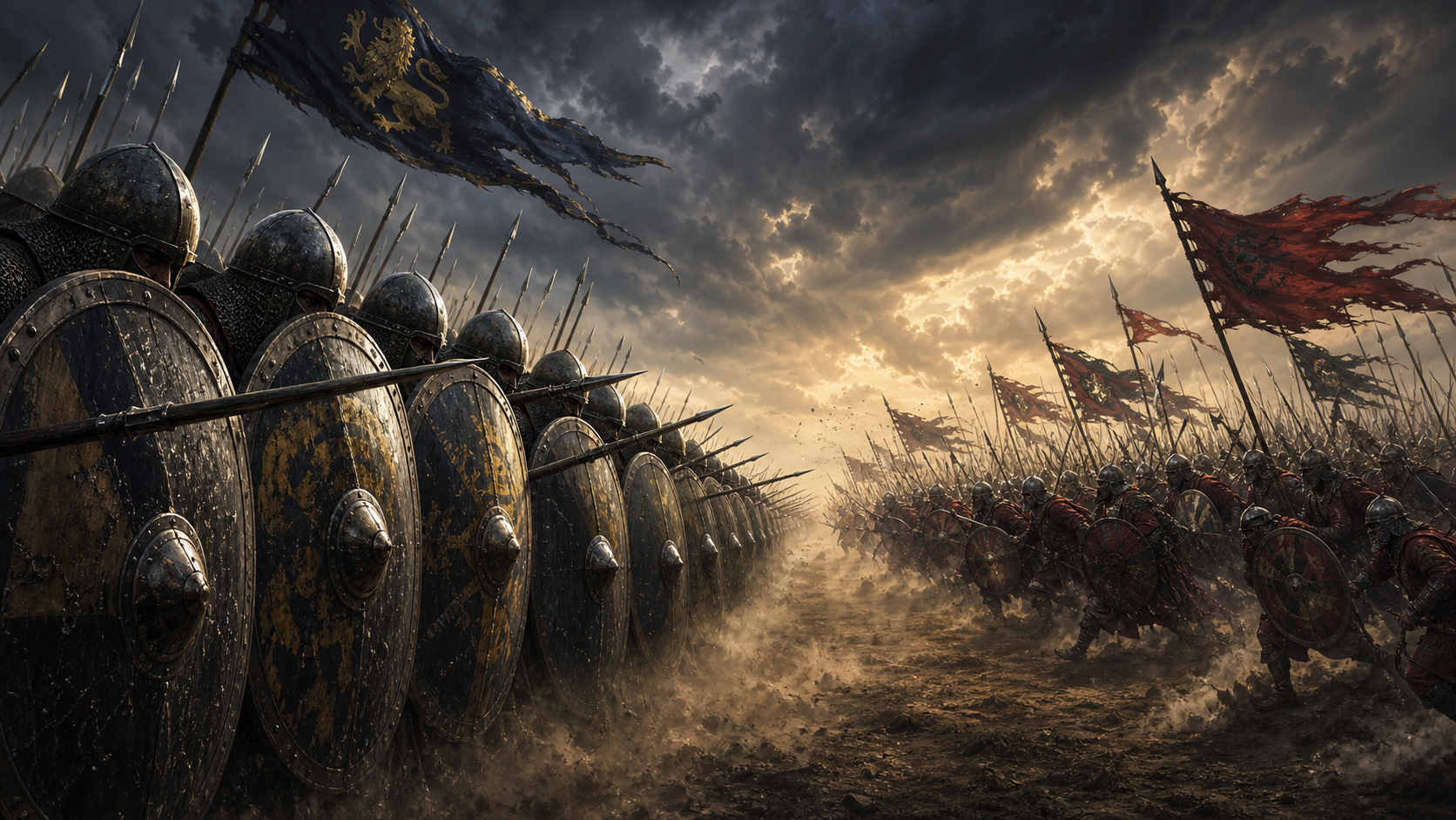 Shield Line Impact mood artwork