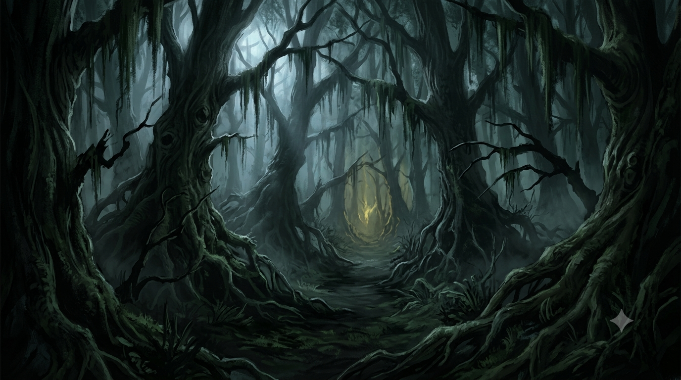 The Verdant Dark mood artwork