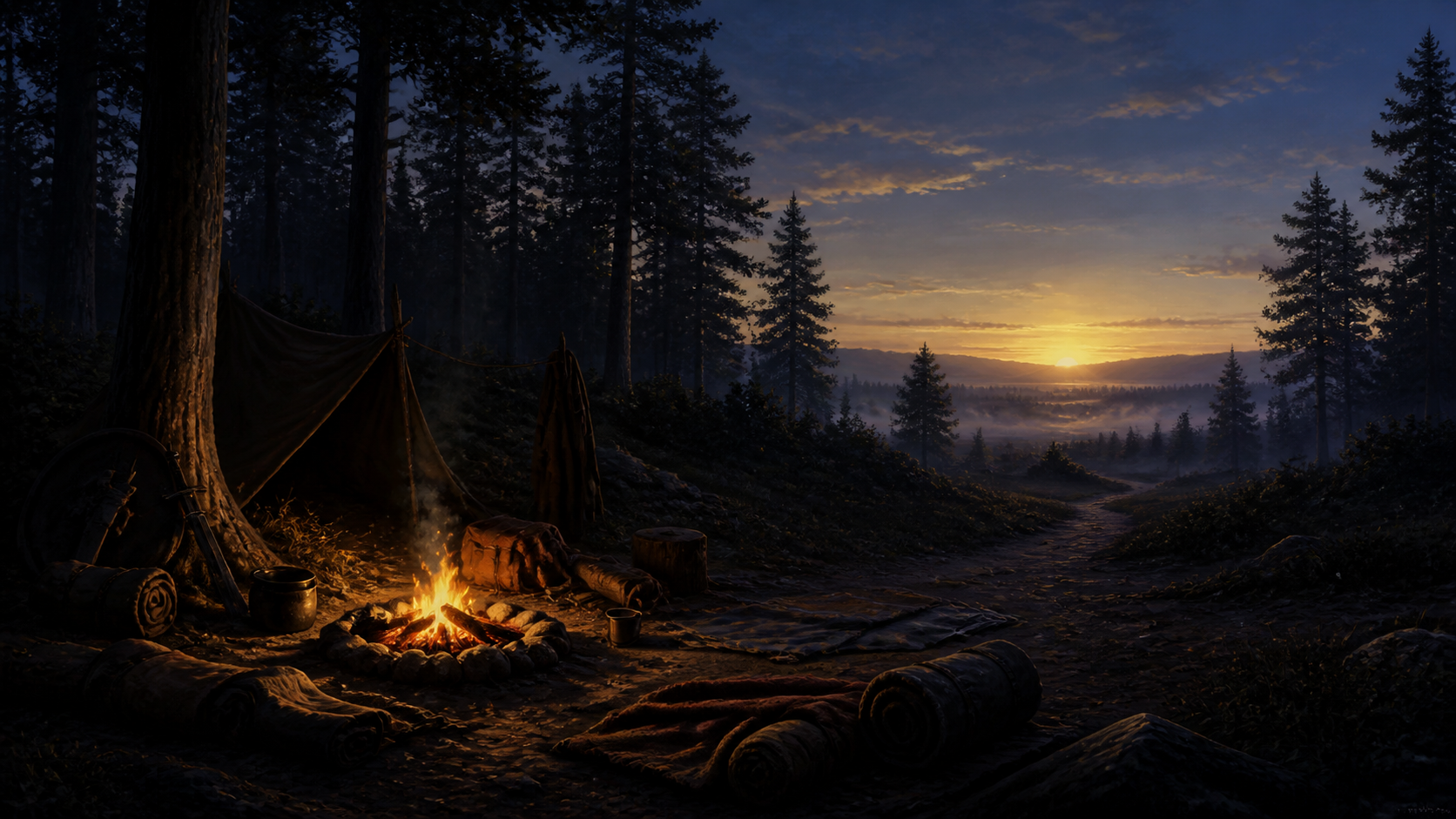 Watchfire Before Sunrise mood artwork